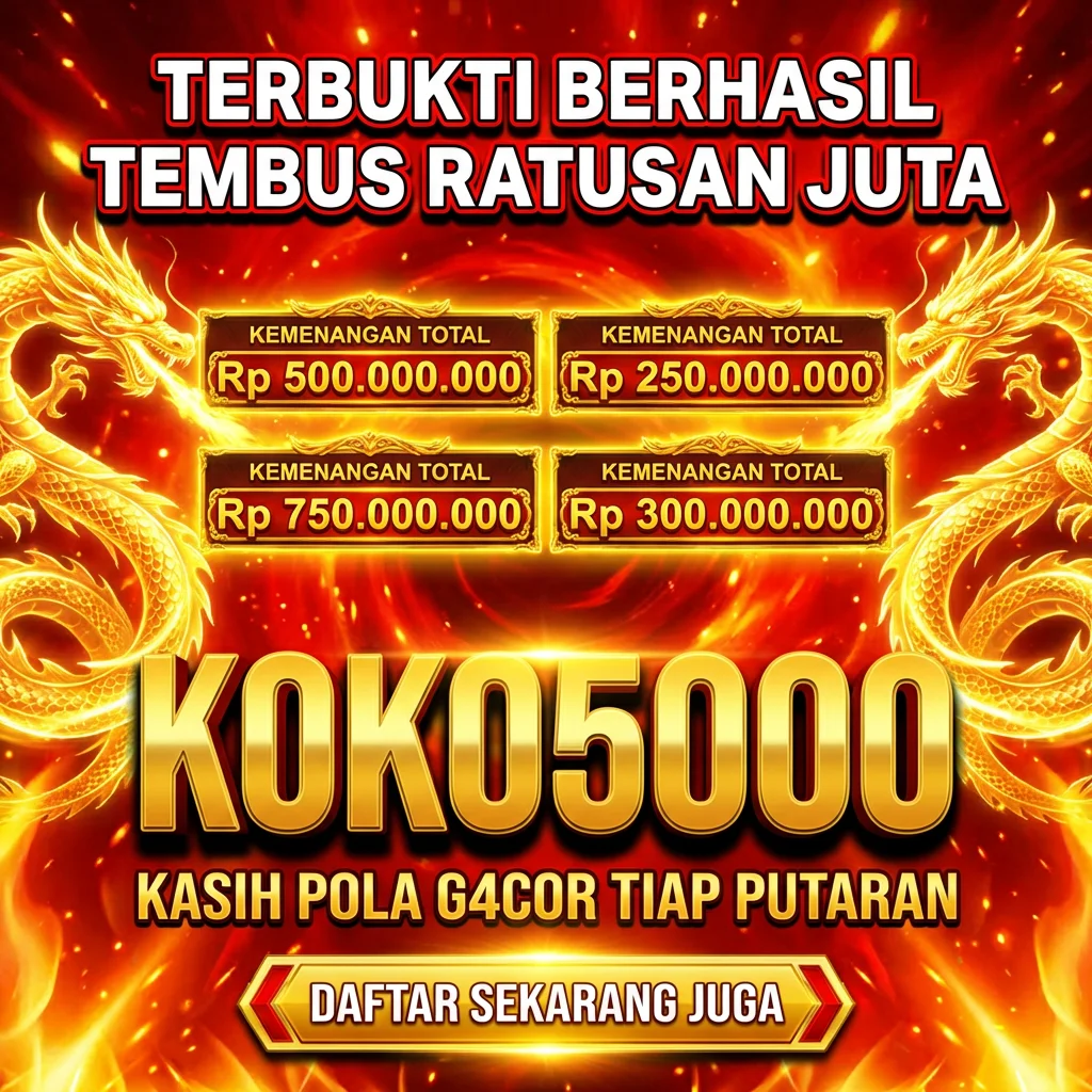 KOKO5000 > Lembaga Perkumpulan Slot Premium Dengan Infrastruktur Stabil