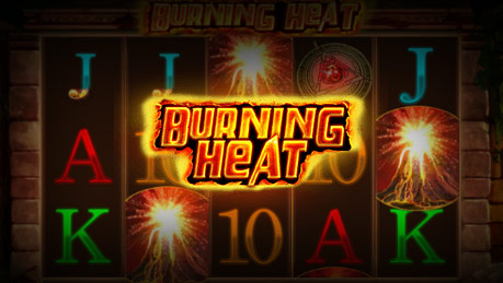Der unterhaltsame Spielautomat burning heat